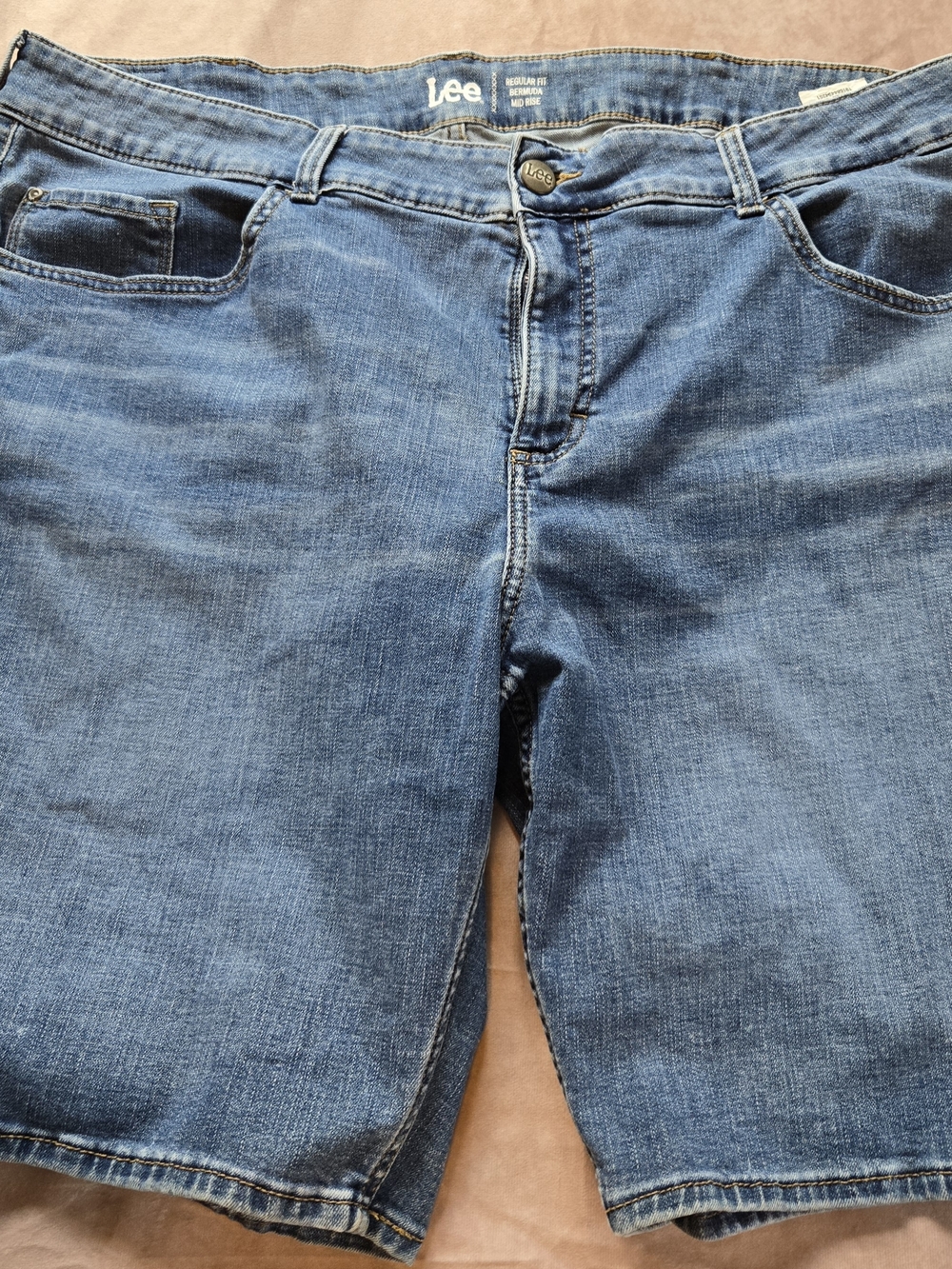 Lee Classic Blue Denim Shorts